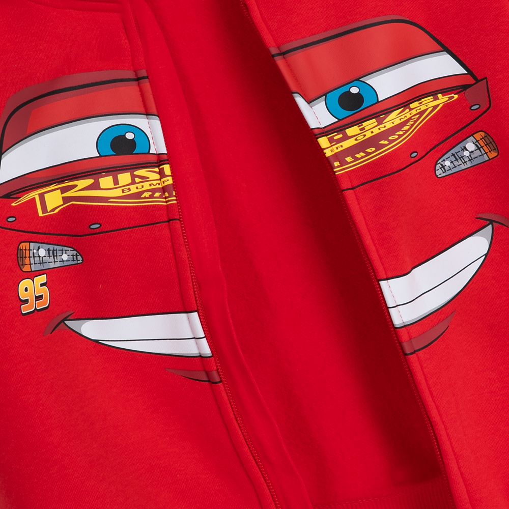Lightning McQueen Zip Hoodie for Kids - Cars
