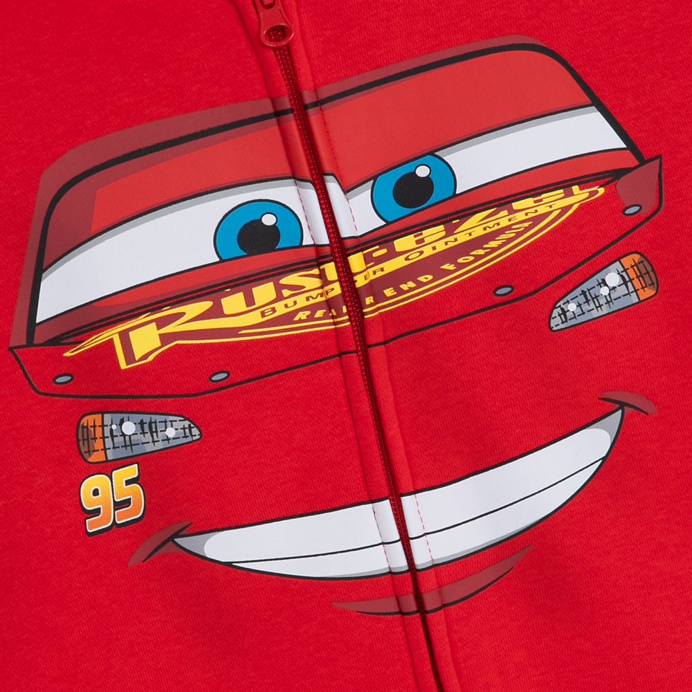 Lightning McQueen Zip Hoodie for Kids - Cars