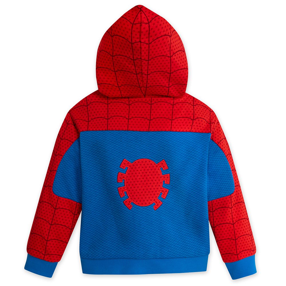 Spider-Man Costume Zip Hoodie for Kids