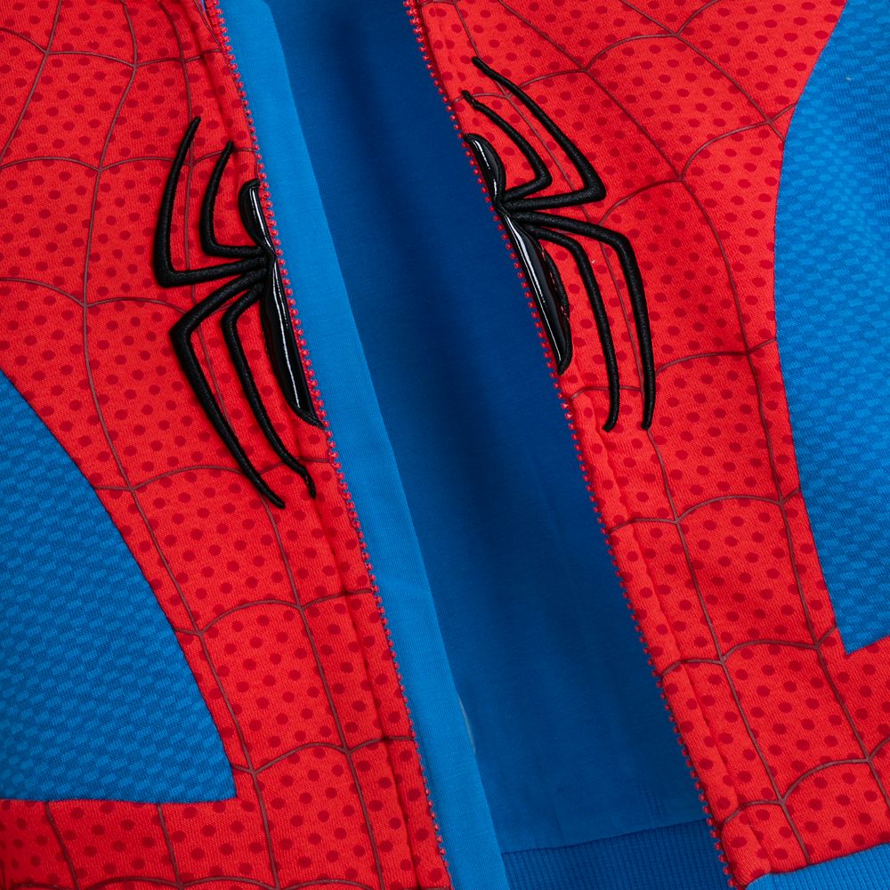 Spider-Man Costume Zip Hoodie for Kids