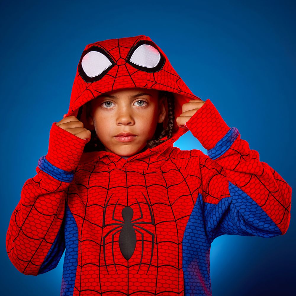 Spider-Man Costume Pullover Hoodie for Kids