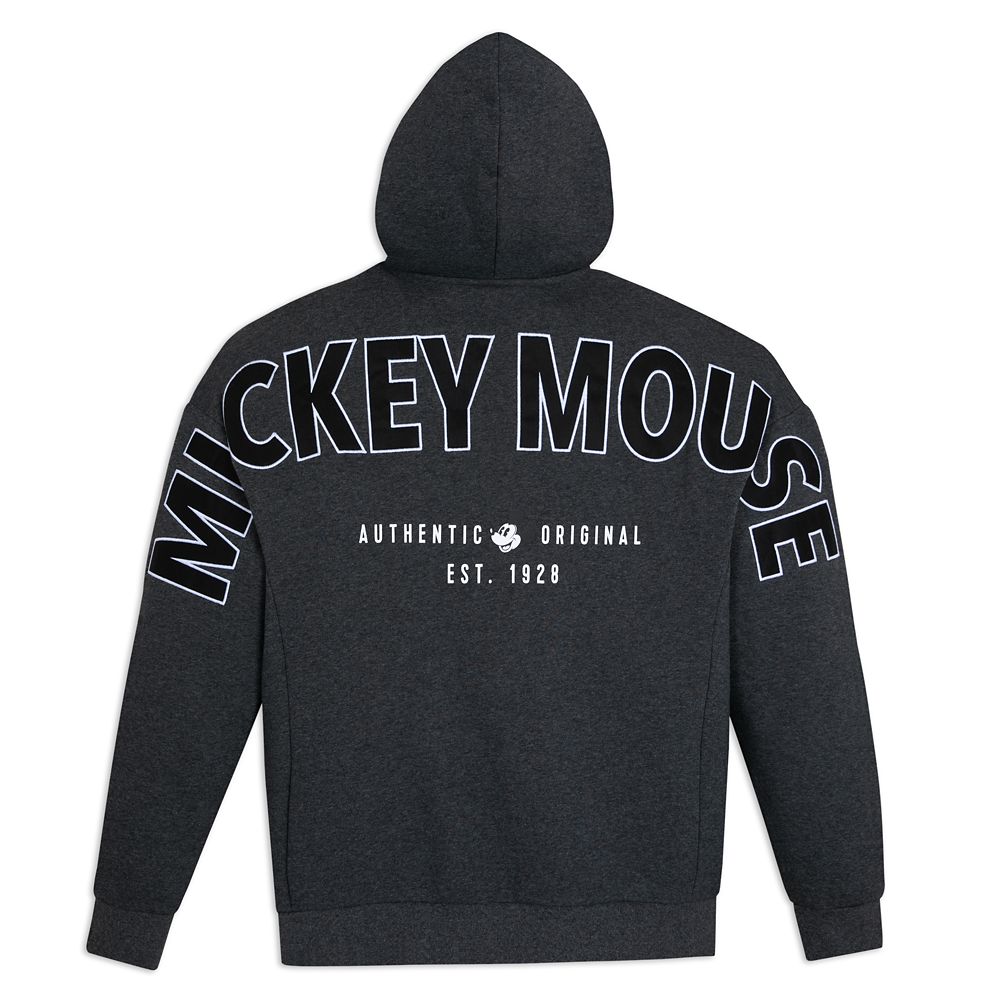 Mickey Mouse Zip Hoodie for Adults