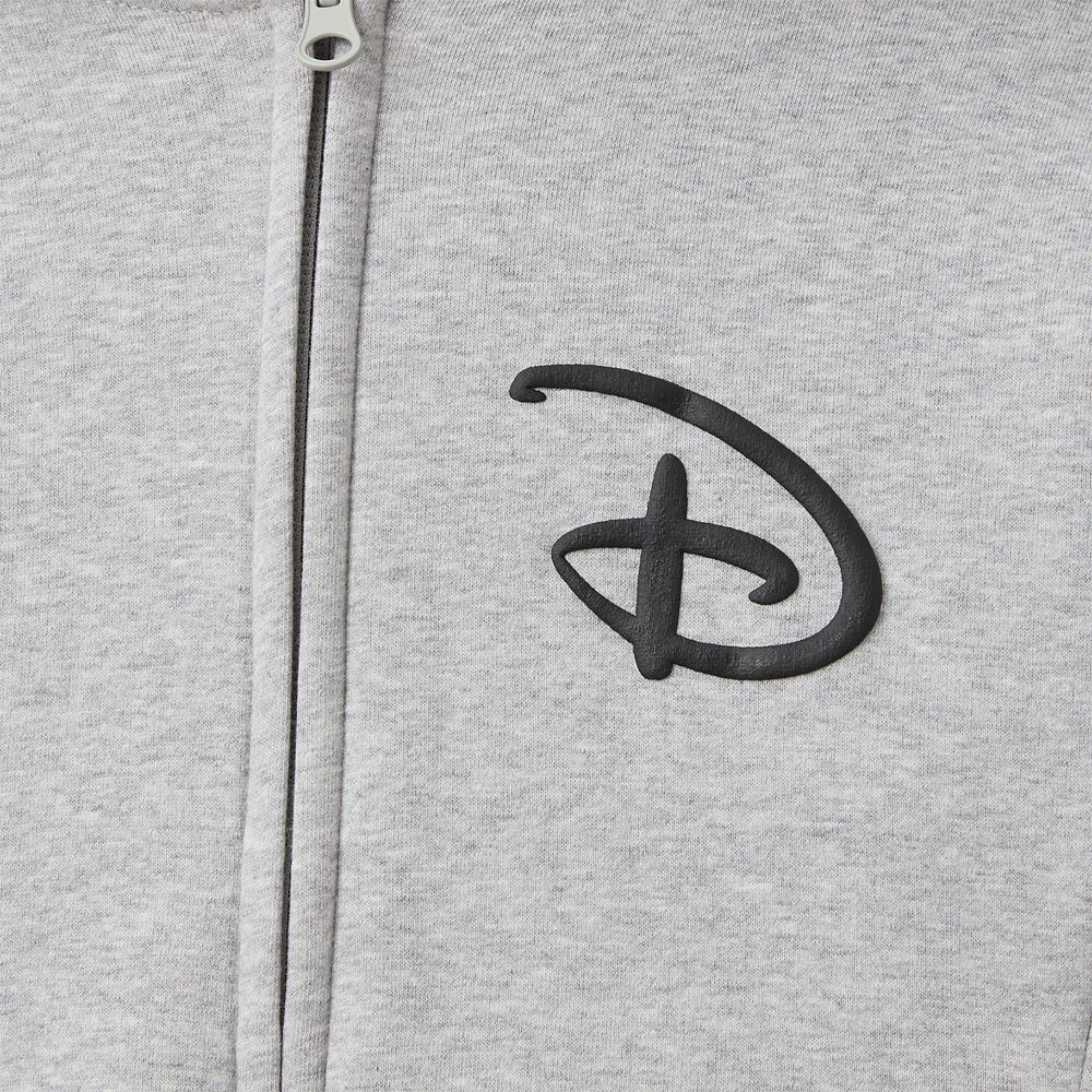 Walt Disney World Logo Zip Hoodie for Kids &ndash; Heather Gray