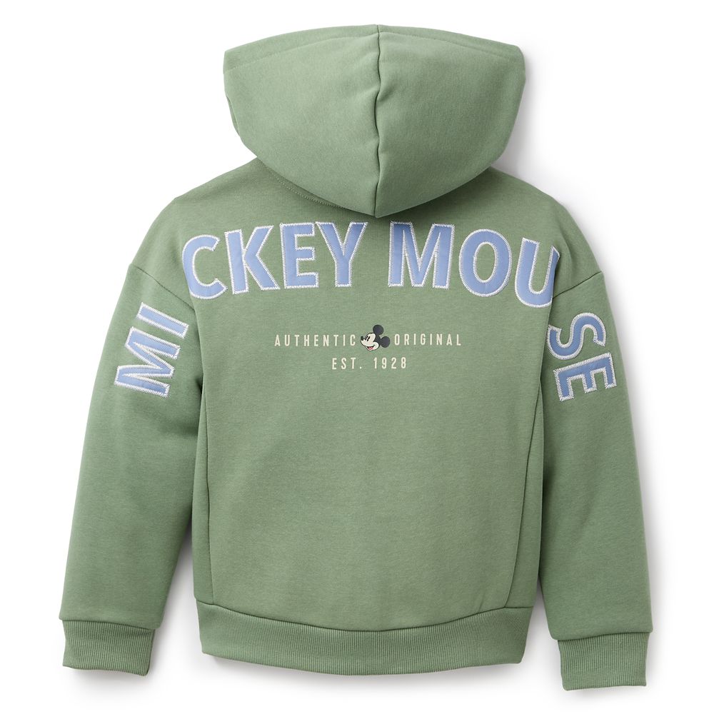 Mickey Mouse Zip Hoodie for Kids Light Green Official shopDisney