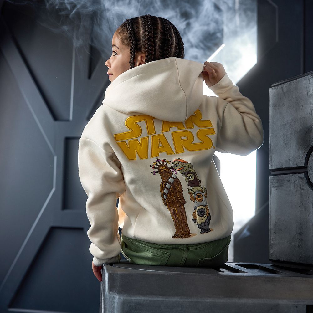 Chewbacca and Ewoks Zip Hoodie for Kids &ndash; Star Wars