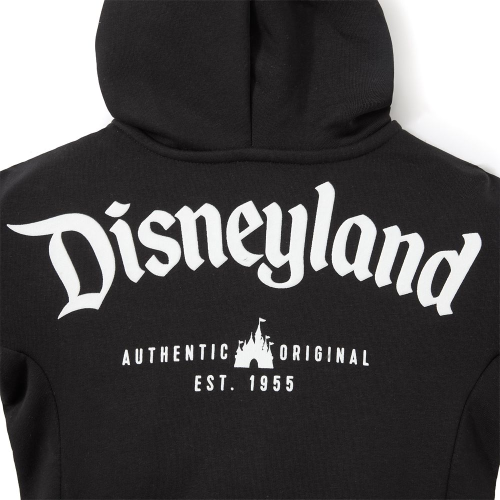 Disneyland Zip Hoodie for Kids &ndash; Black