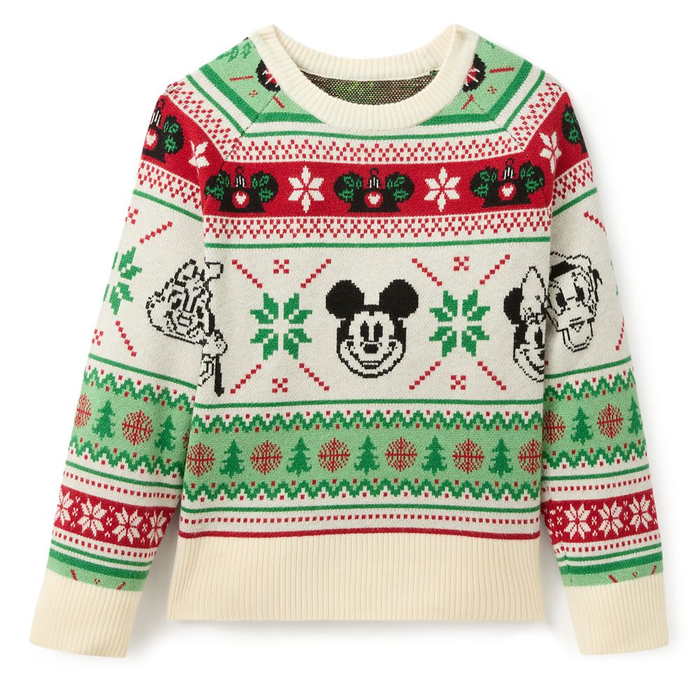 Mickey Mouse and Friends Holiday Sweater for Kids Official shopDisney