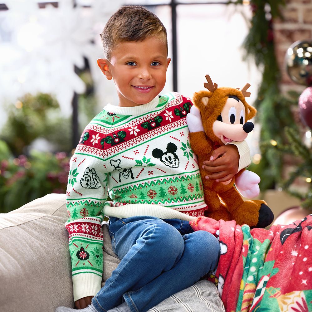 Mickey Mouse and Friends Holiday Sweater for Kids