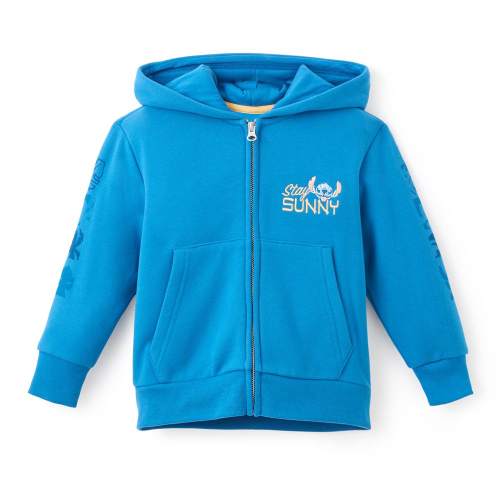 Stitch Surf Zip Hoodie for Kids &ndash; Lilo & Stitch