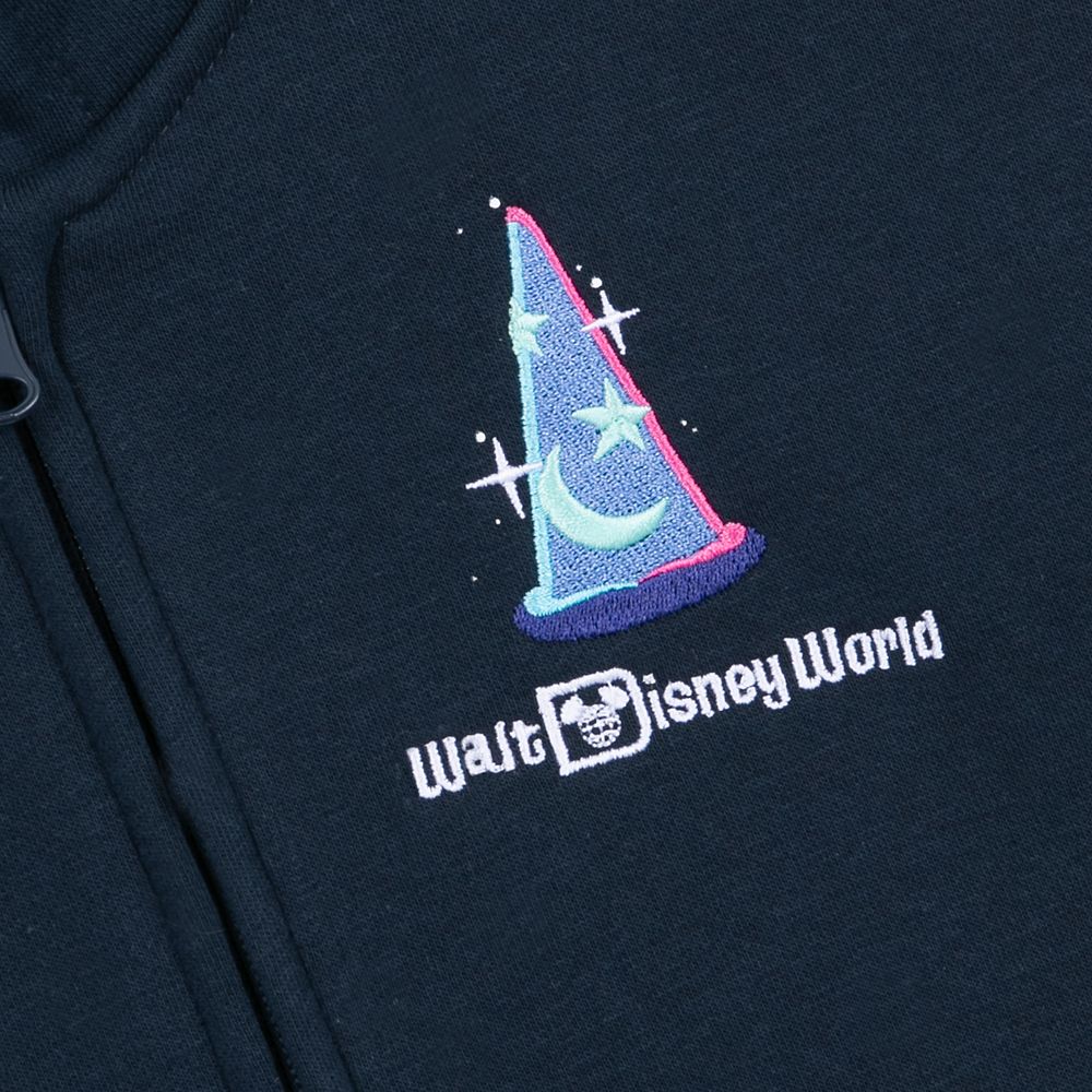 Sorcerer Mickey Mouse Zip Hoodie for Kids &ndash; Walt Disney World