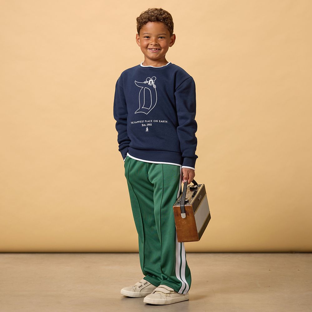 Mickey Mouse Disneyland Logo Pullover Sweatshirt for Adults