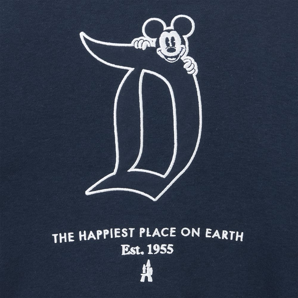 Mickey Mouse Disneyland Logo Pullover Sweatshirt for Adults