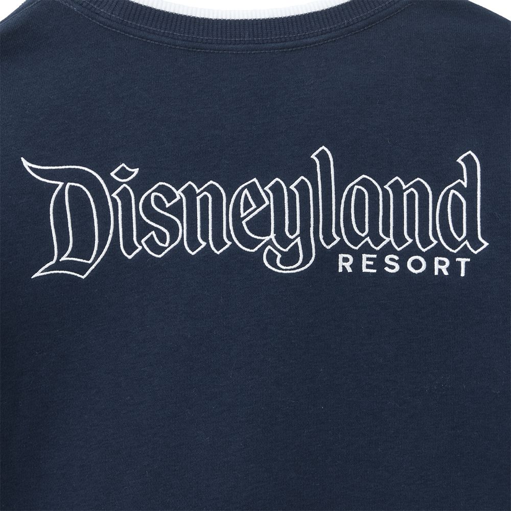 Mickey Mouse Disneyland Logo Pullover Sweatshirt for Adults