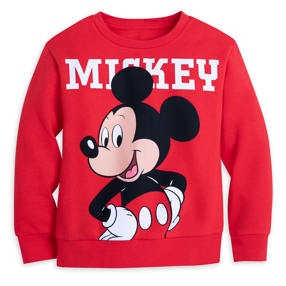 Mickey Mouse Back to Front Pullover Sweatshirt for Girls Official shopDisney