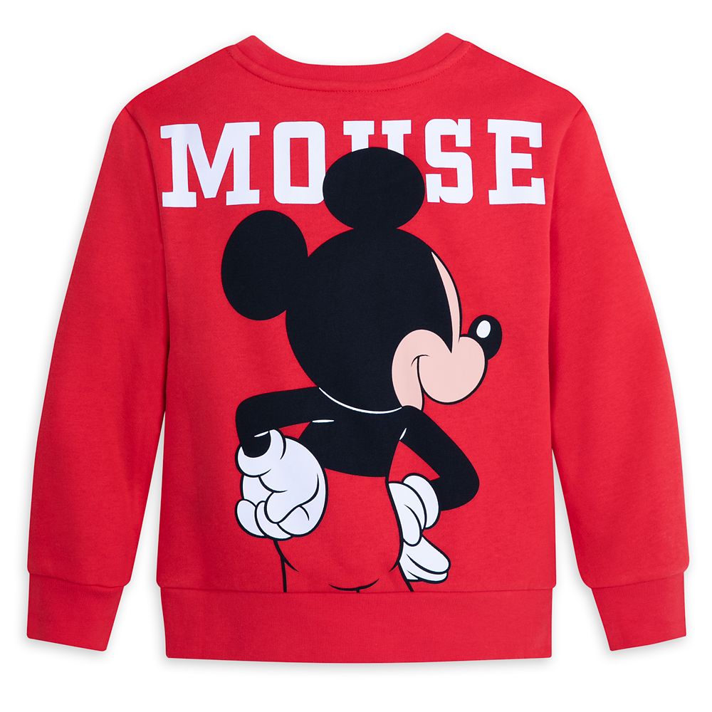Mickey Mouse Back to Front Pullover Sweatshirt for Girls