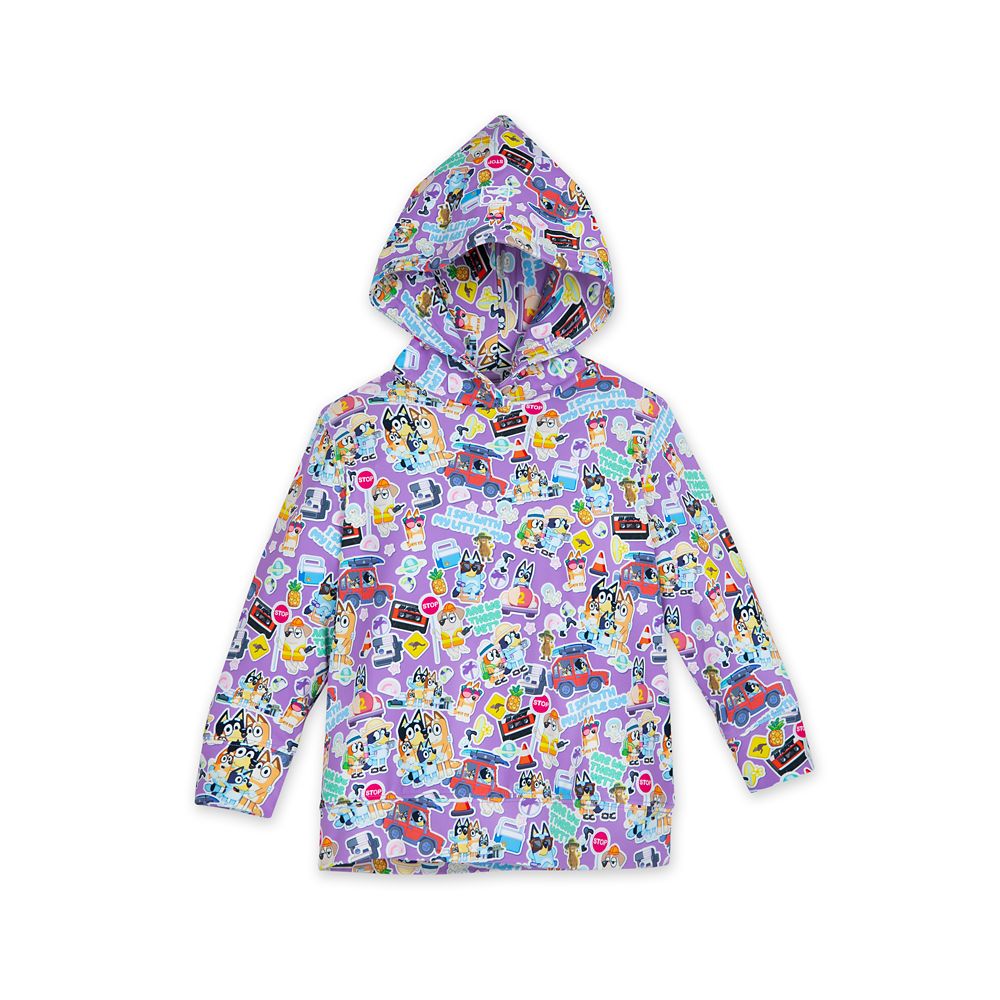 Bluey ''Let's Motor'' Performance Hoodie for Toddlers by RSVLTS