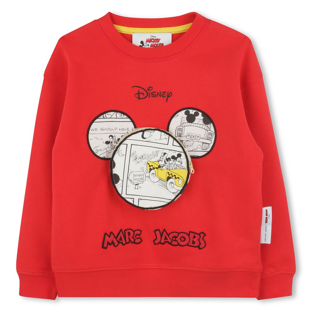 Mickey and Minnie Mouse Pullover Sweatshirt for Kids by Marc Jacobs Official shopDisney