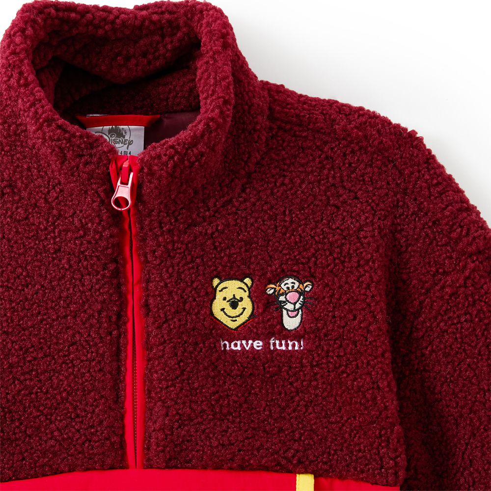 Winnie the Pooh and Tigger 1/4 Zip Pullover Jacket for Kids