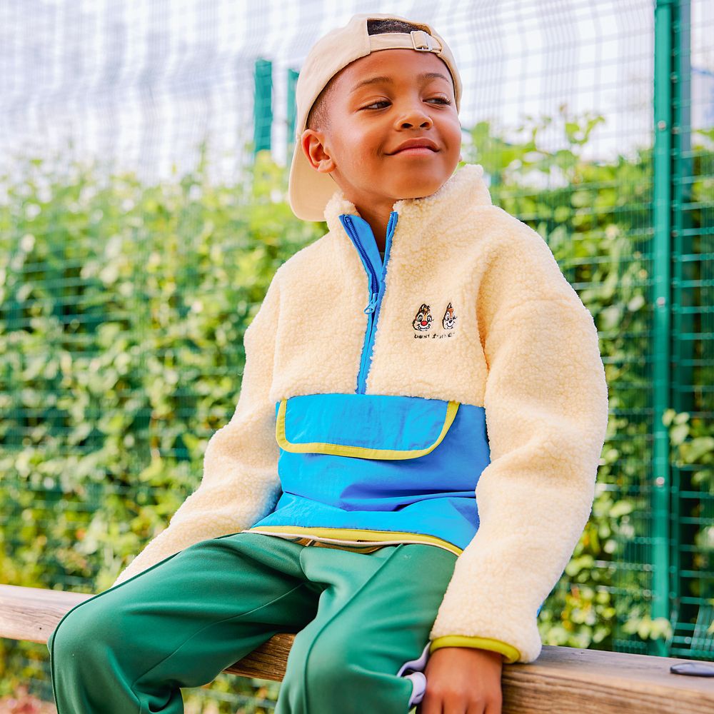 Chip 'n Dale 1/4 Zip Pullover Jacket for Kids