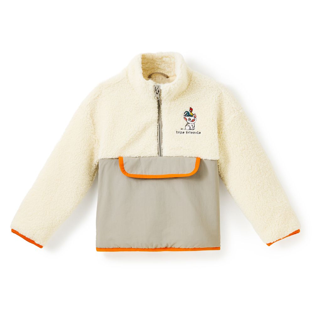 Pua and Hei Hei 1/4 Zip Pullover Jacket for Kids &ndash; Moana