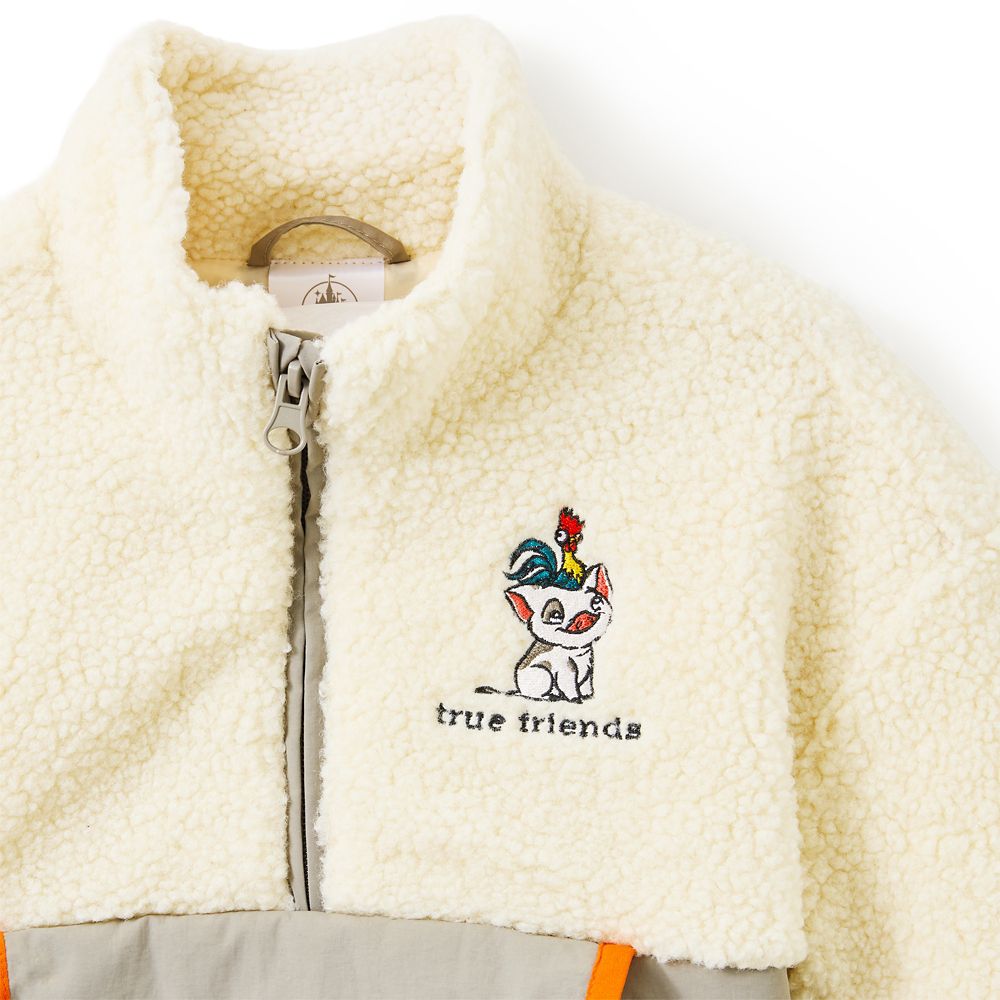 Pua and Hei Hei 1/4 Zip Pullover Jacket for Kids &ndash; Moana