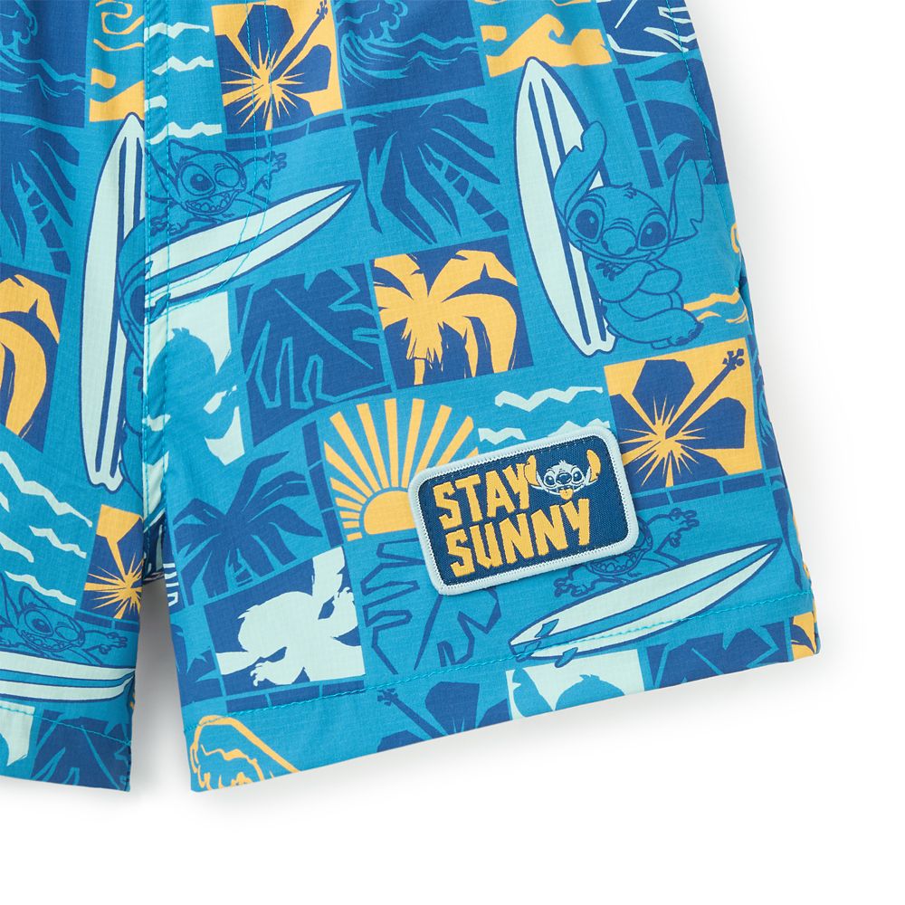 Stitch Surf Swim Shorts for Boys &ndash; Lilo & Stitch