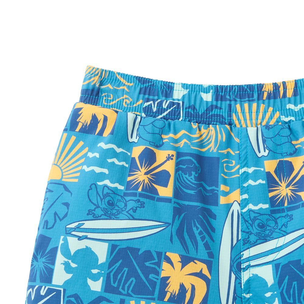 Stitch Surf Swim Shorts for Boys &ndash; Lilo & Stitch