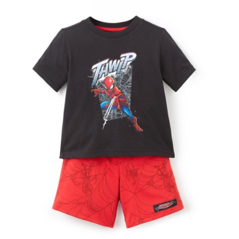 Детские топы Disney Spider-Man Short Sleep Set for Kids
