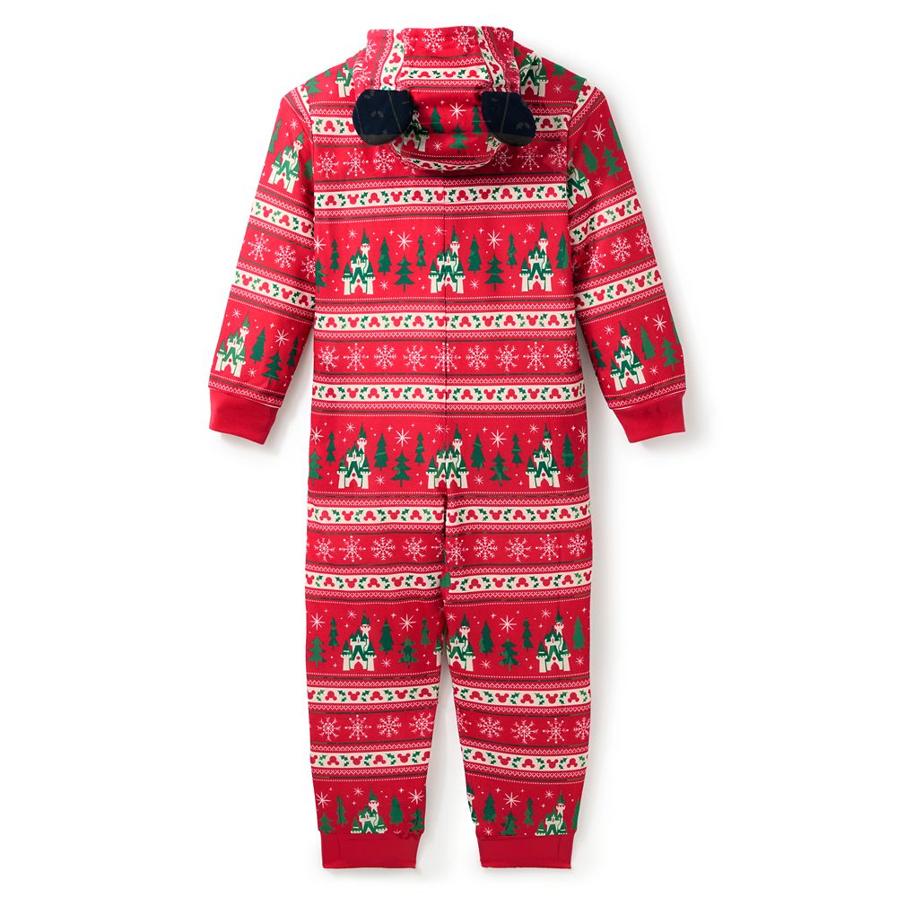 Mickey Mouse Icon Holiday One-Piece Pajama for Kids