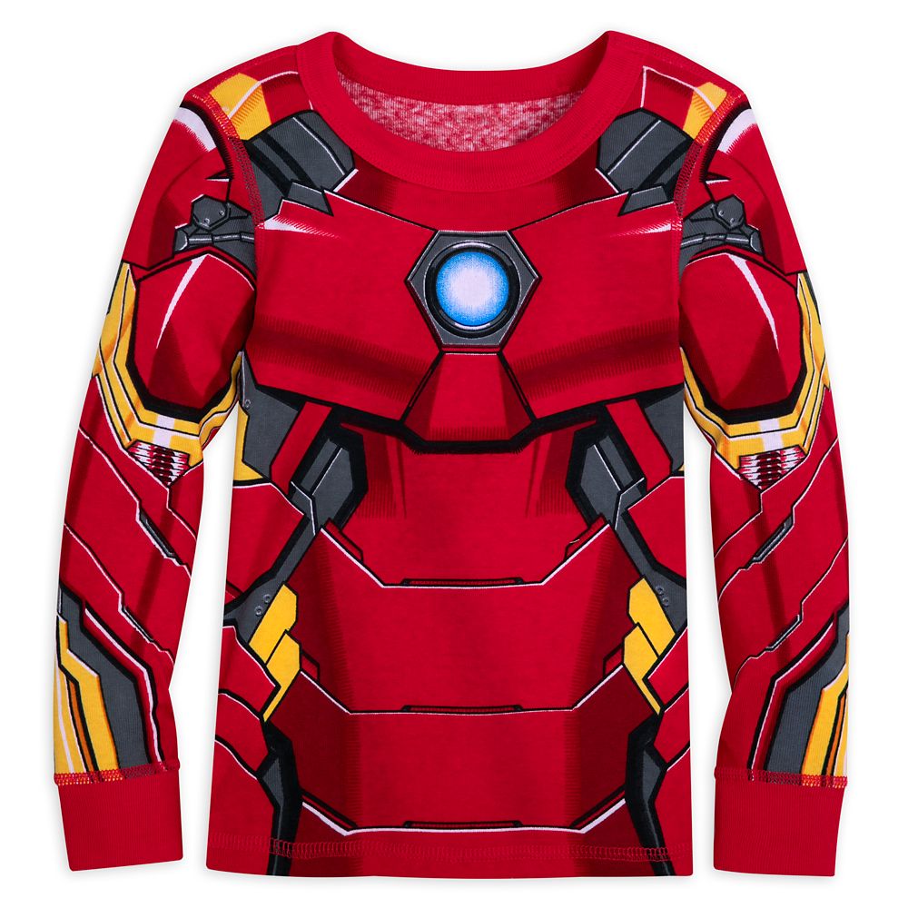 Iron Man Costume Glow-in-the-Dark PJ PALS for Kids