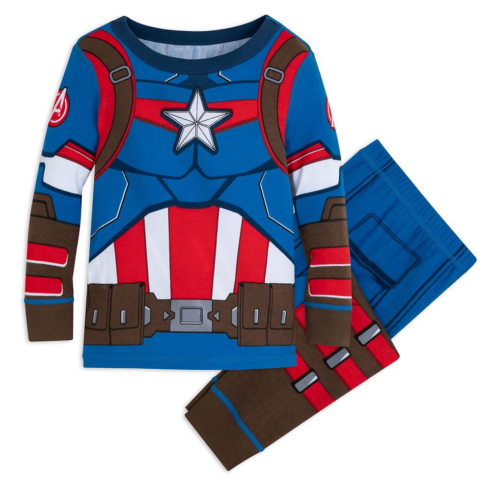 Captain America Costume PJ PALS for Kids Official shopDisney