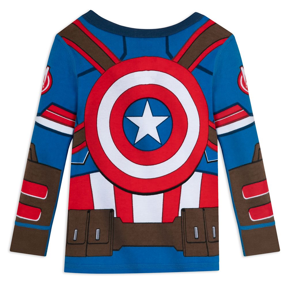 Captain America Costume PJ PALS for Kids