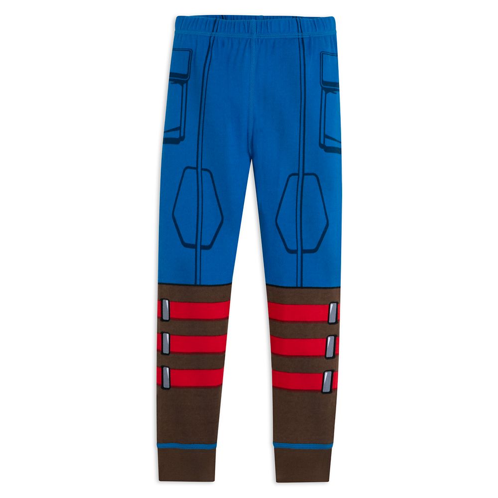 Captain America Costume PJ PALS for Kids