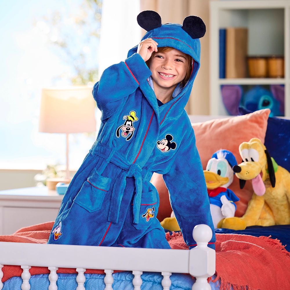 Mickey Mouse and Friends Hooded Robe for Kids