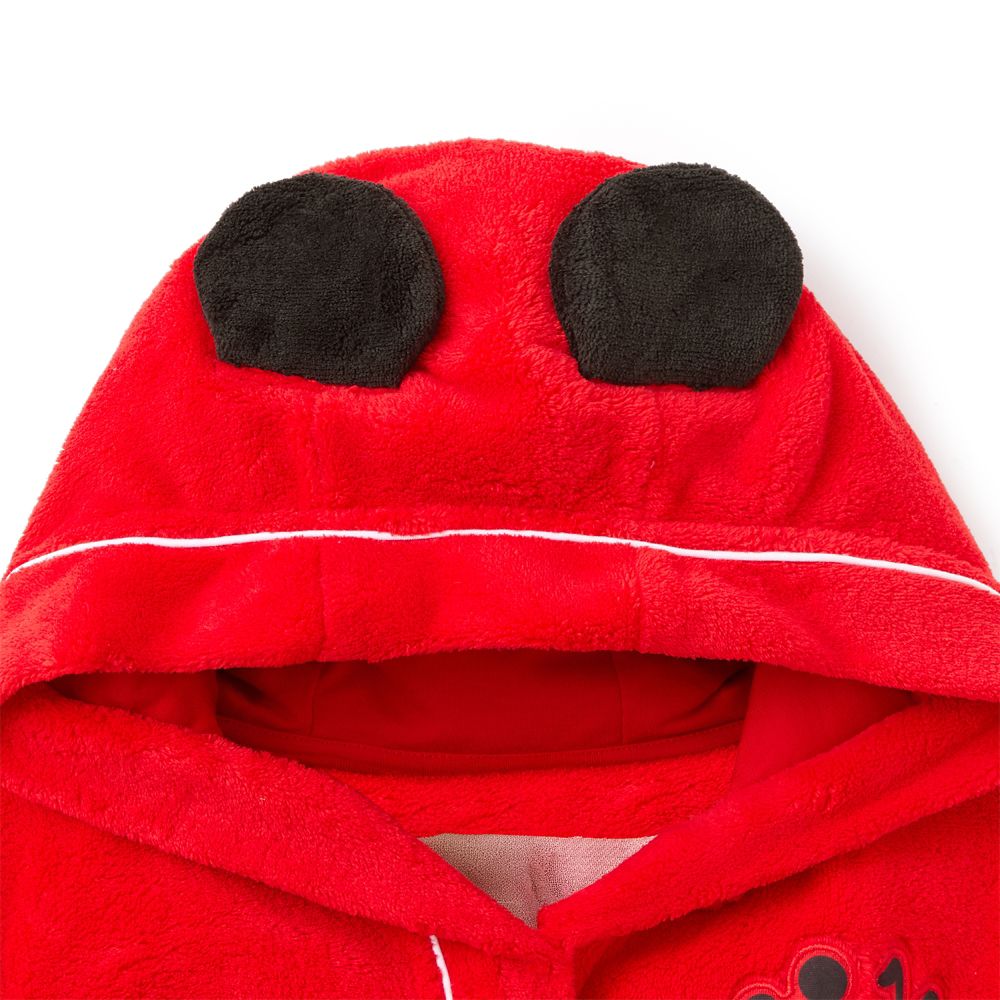 Mickey Mouse and Pluto Hooded Robe for Kids
