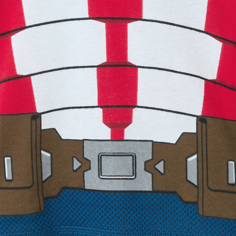 Captain America Costume PJ PALS for Kids