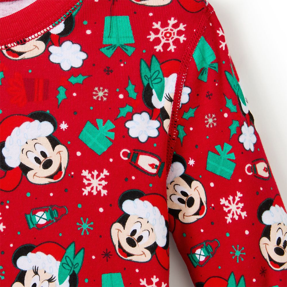 Santa Mickey and Minnie Mouse Holiday PJ PALS for Kids