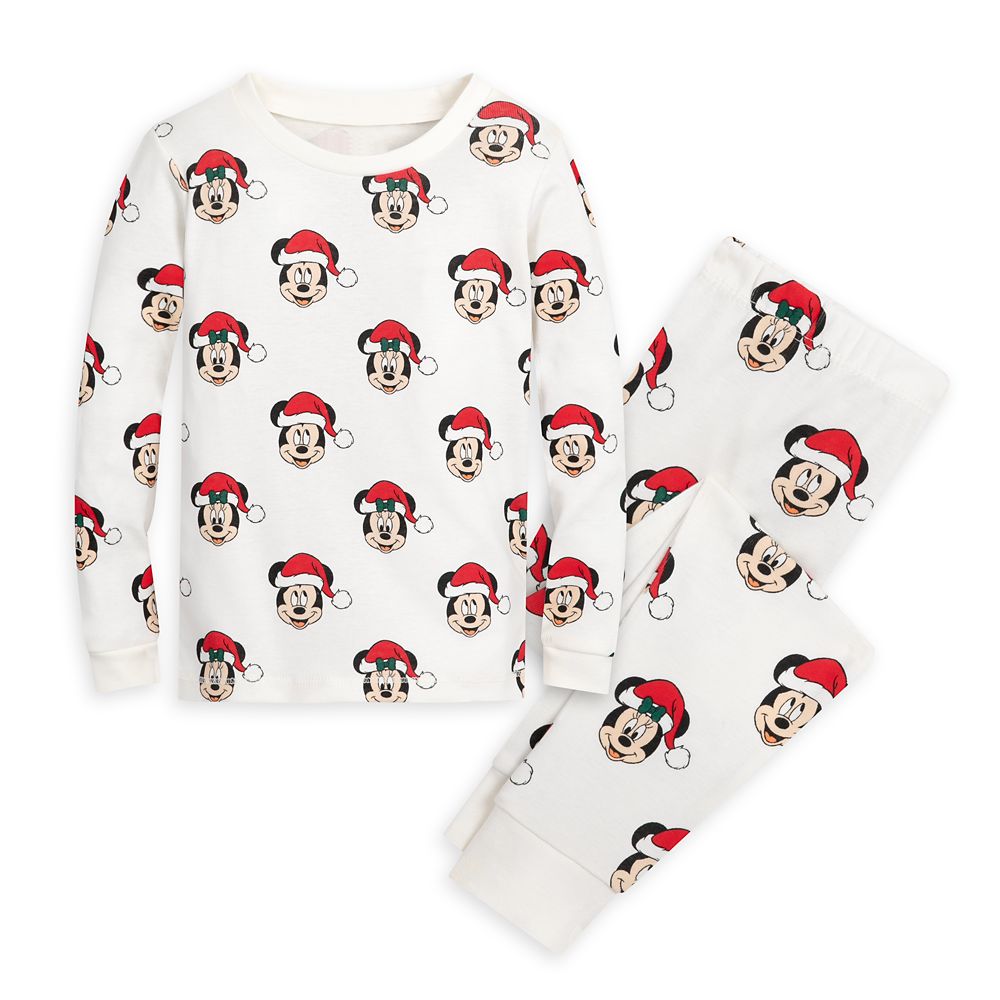 Mickey and Minnie Mouse Holiday Pajama Set for Toddlers by monica + andy Official shopDisney