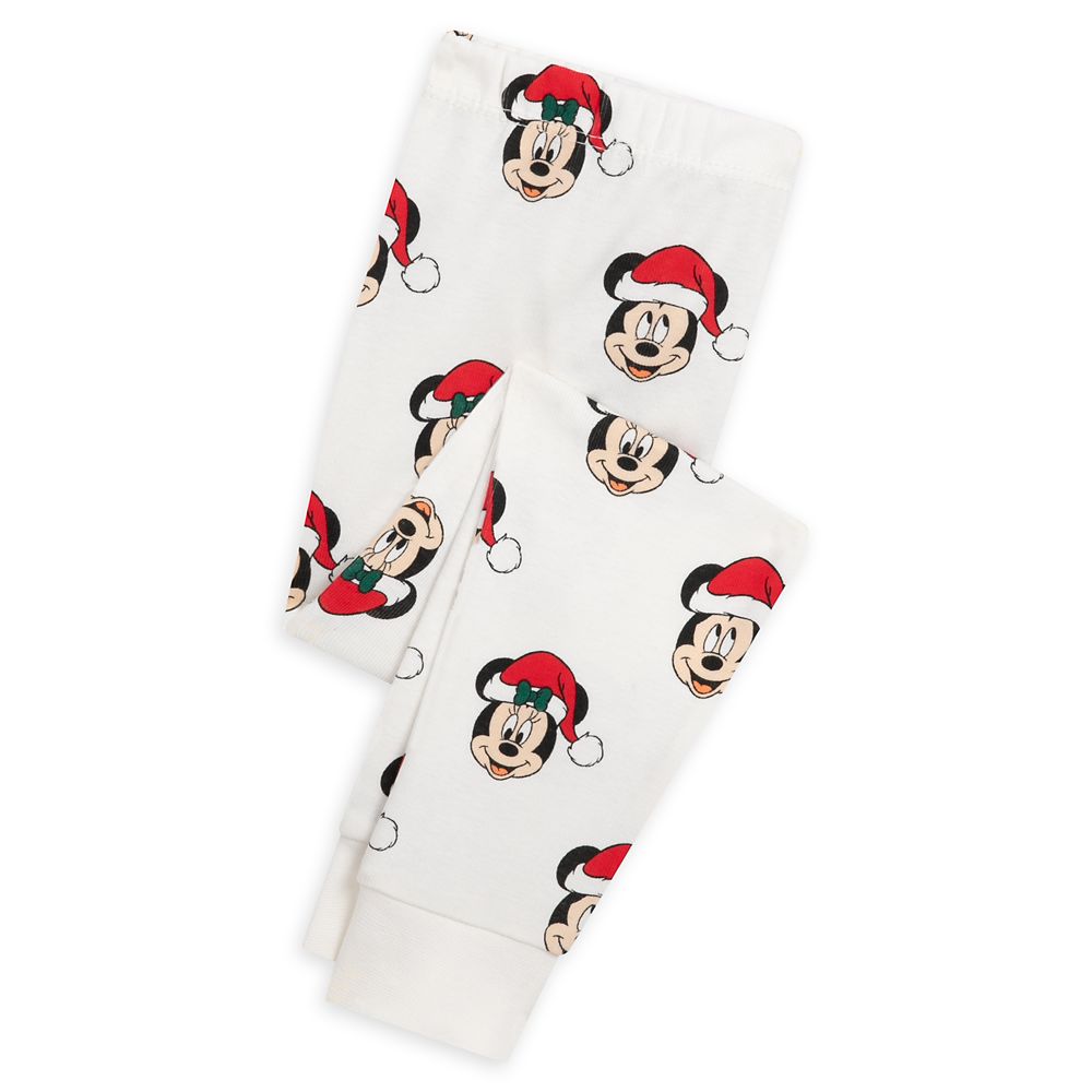 Mickey and Minnie Mouse Holiday Pajama Set for Toddlers by monica + andy