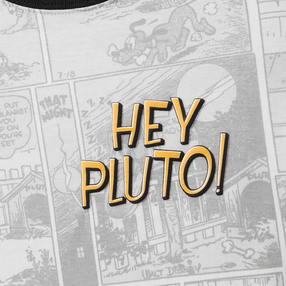 Mickey Mouse and Pluto ''Hey Pluto!'' T-Shirt for Kids