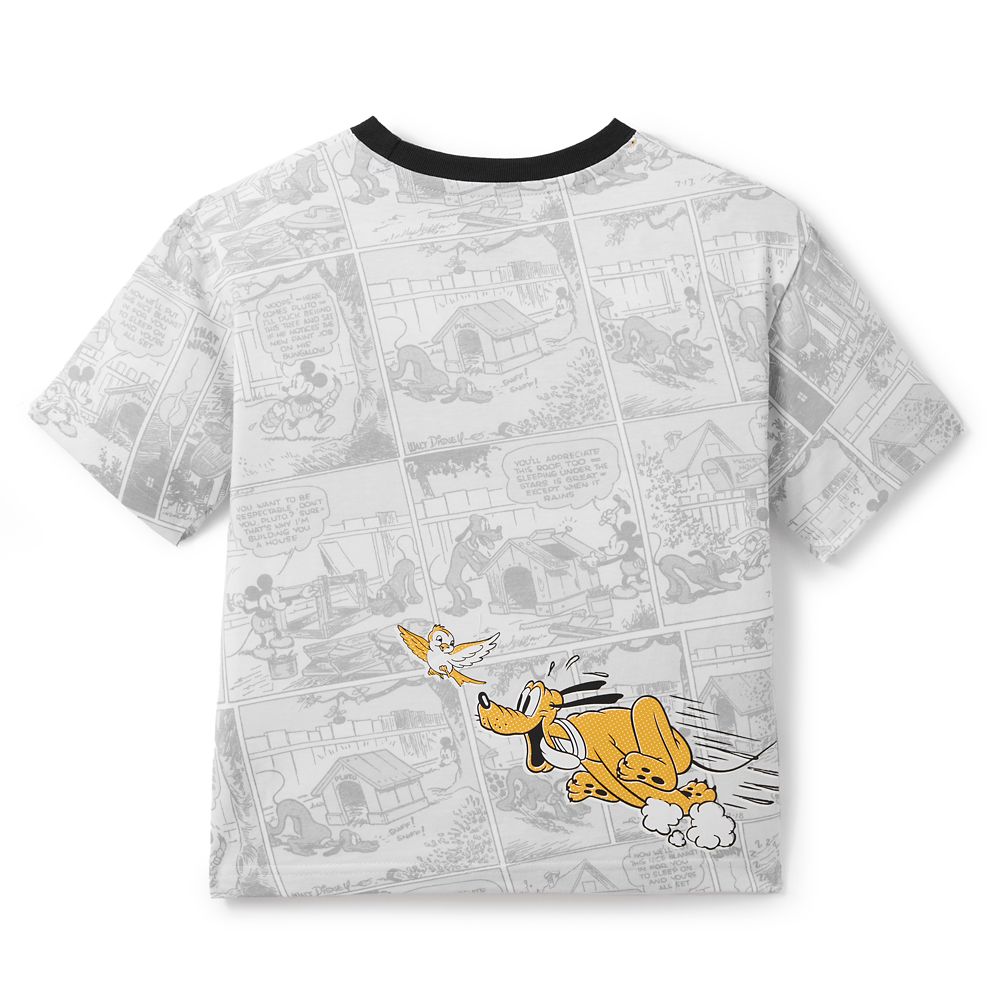 Mickey Mouse and Pluto ''Hey Pluto!'' T-Shirt for Kids