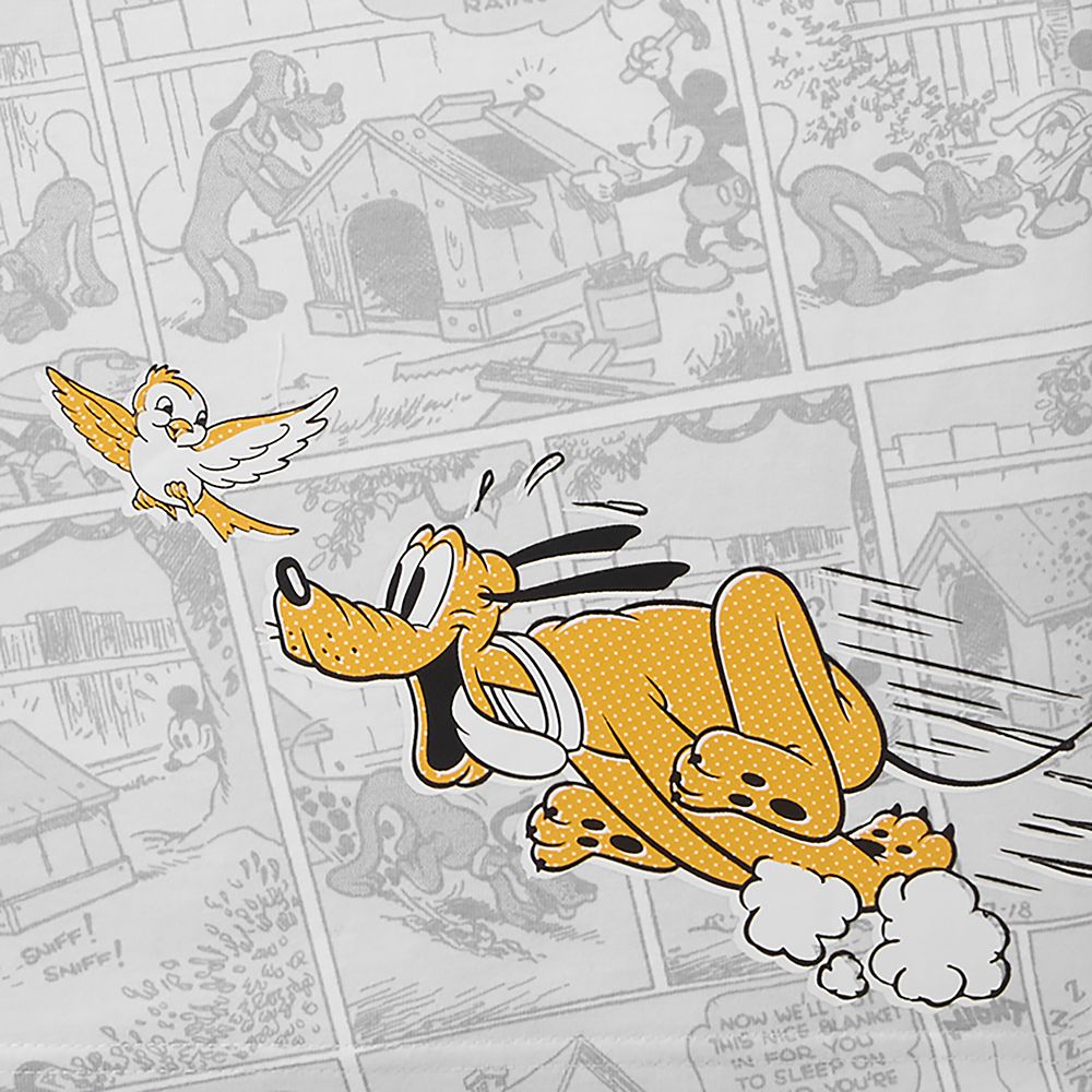 Mickey Mouse and Pluto ''Hey Pluto!'' T-Shirt for Kids