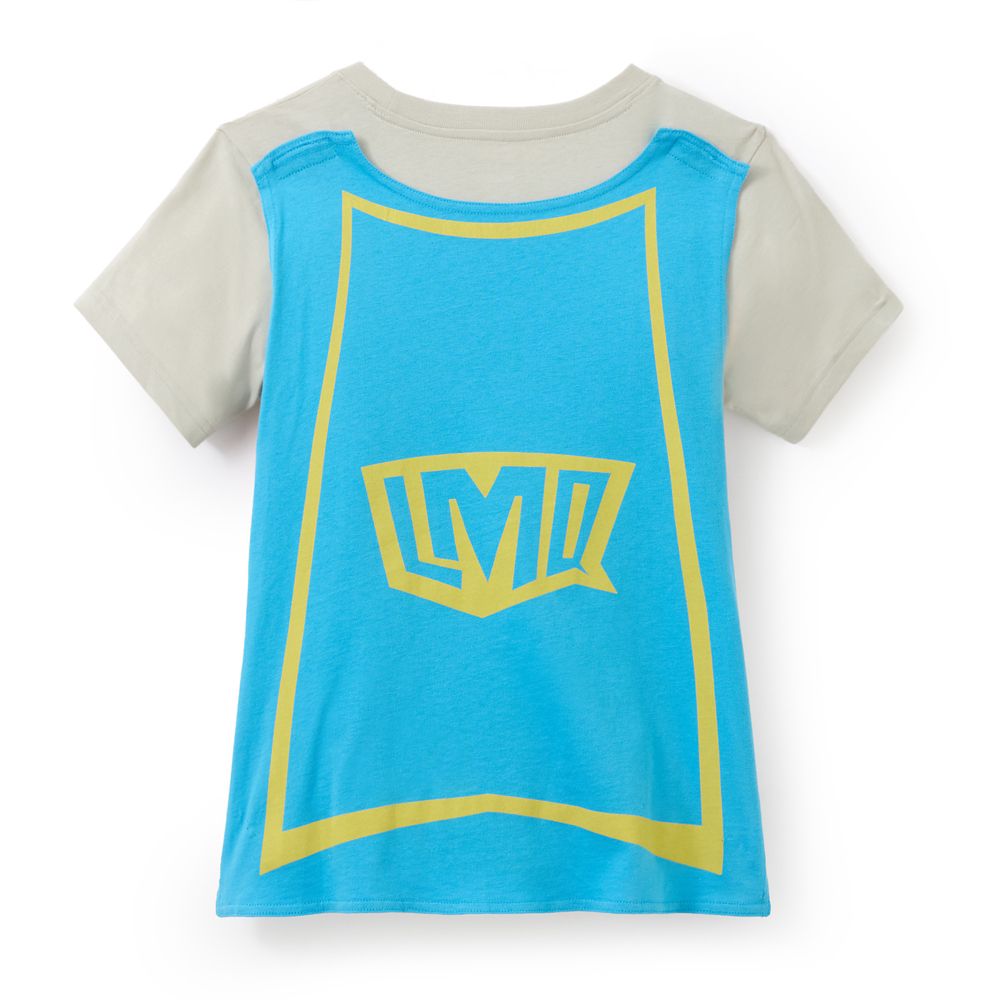 Lightning McQueen Super Hero Costume T-Shirt with Cape for Kids &ndash; Cars &ndash; Exclusive