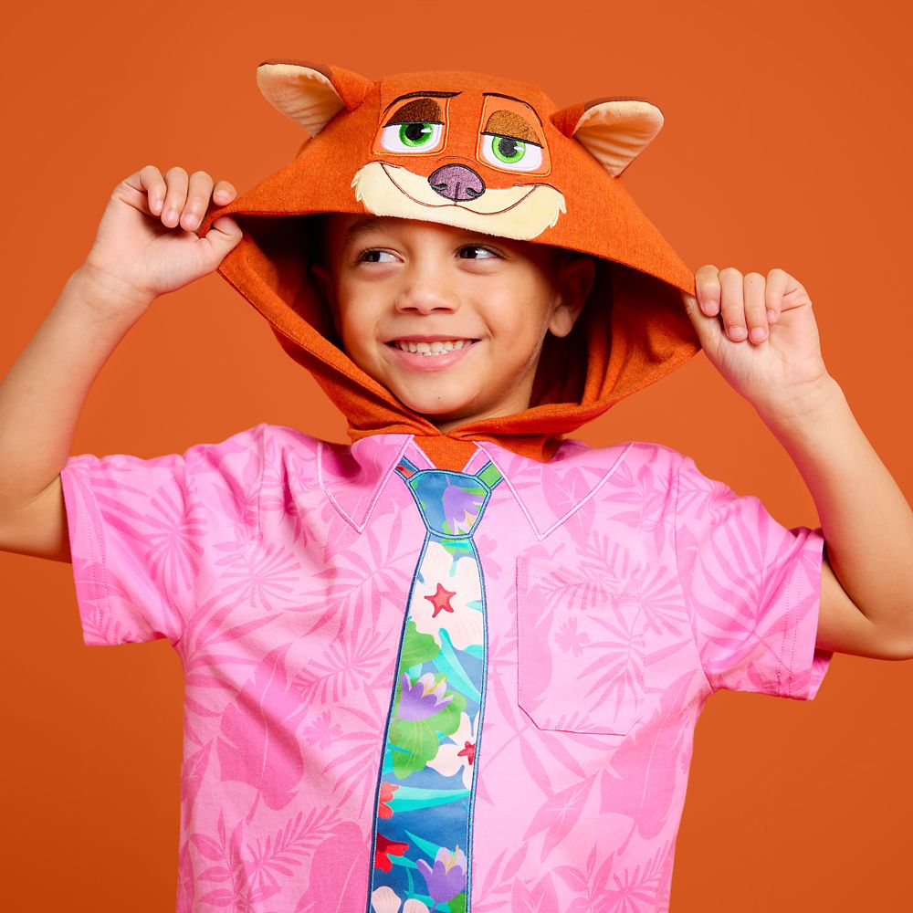 Nick Wilde Costume T-Shirt Hoodie for Kids &ndash; Zootopia 2