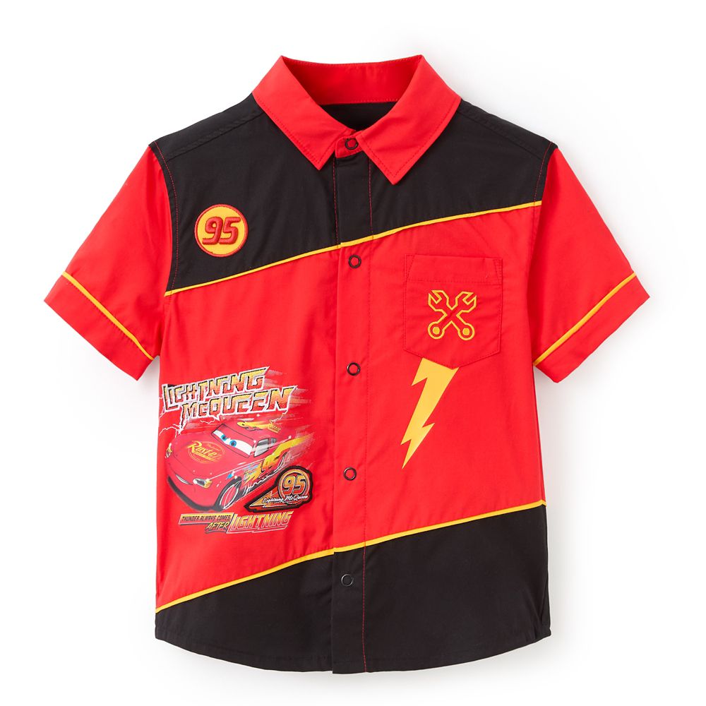 Lightning McQueen Woven Shirt for Kids &ndash; Cars