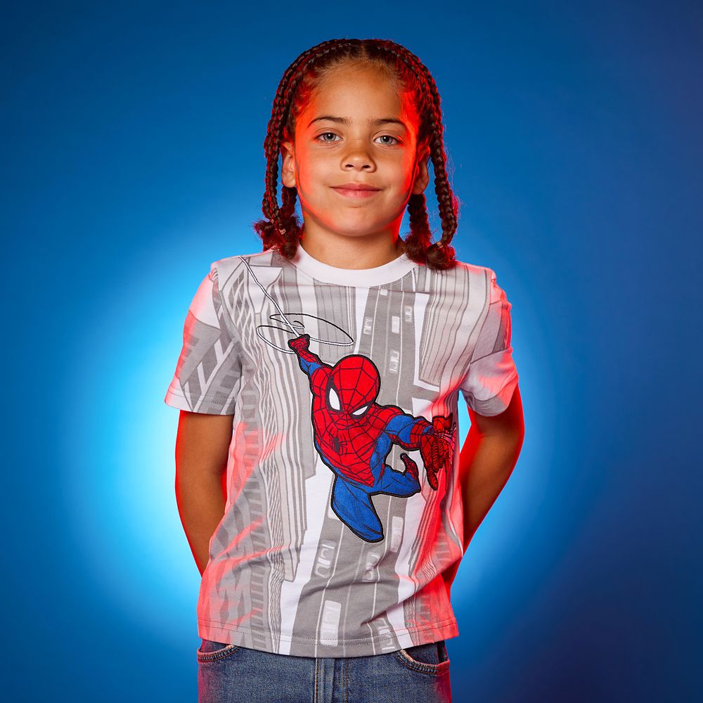 Spider-Man Cityscape T-Shirt for Kids