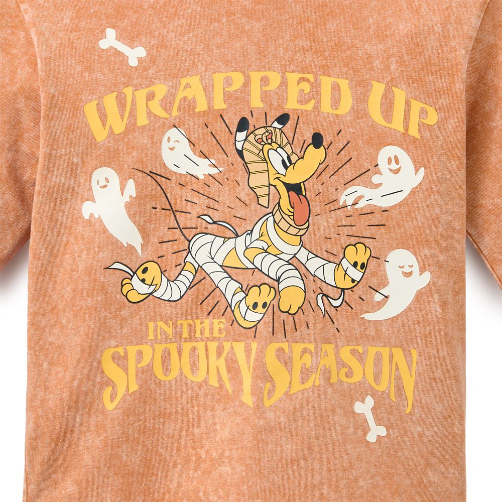 Pluto Halloween Long Sleeve T-Shirt for Kids