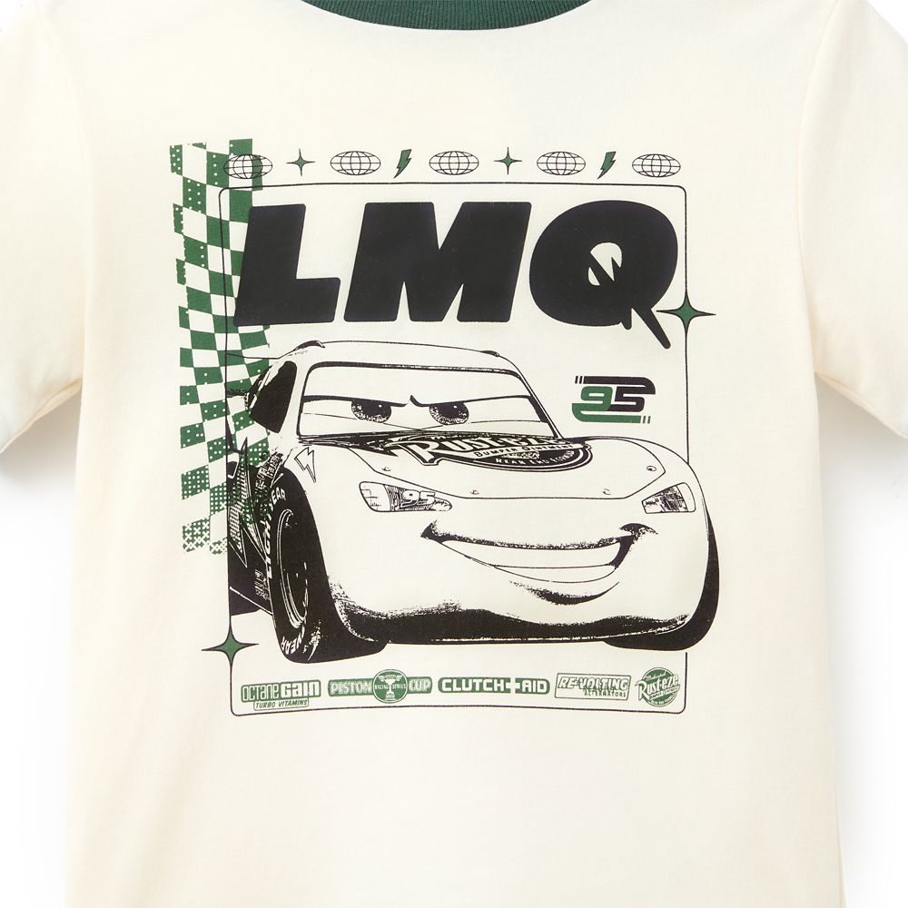 Lightning McQueen Ringer T-Shirt for Kids &ndash; Cars