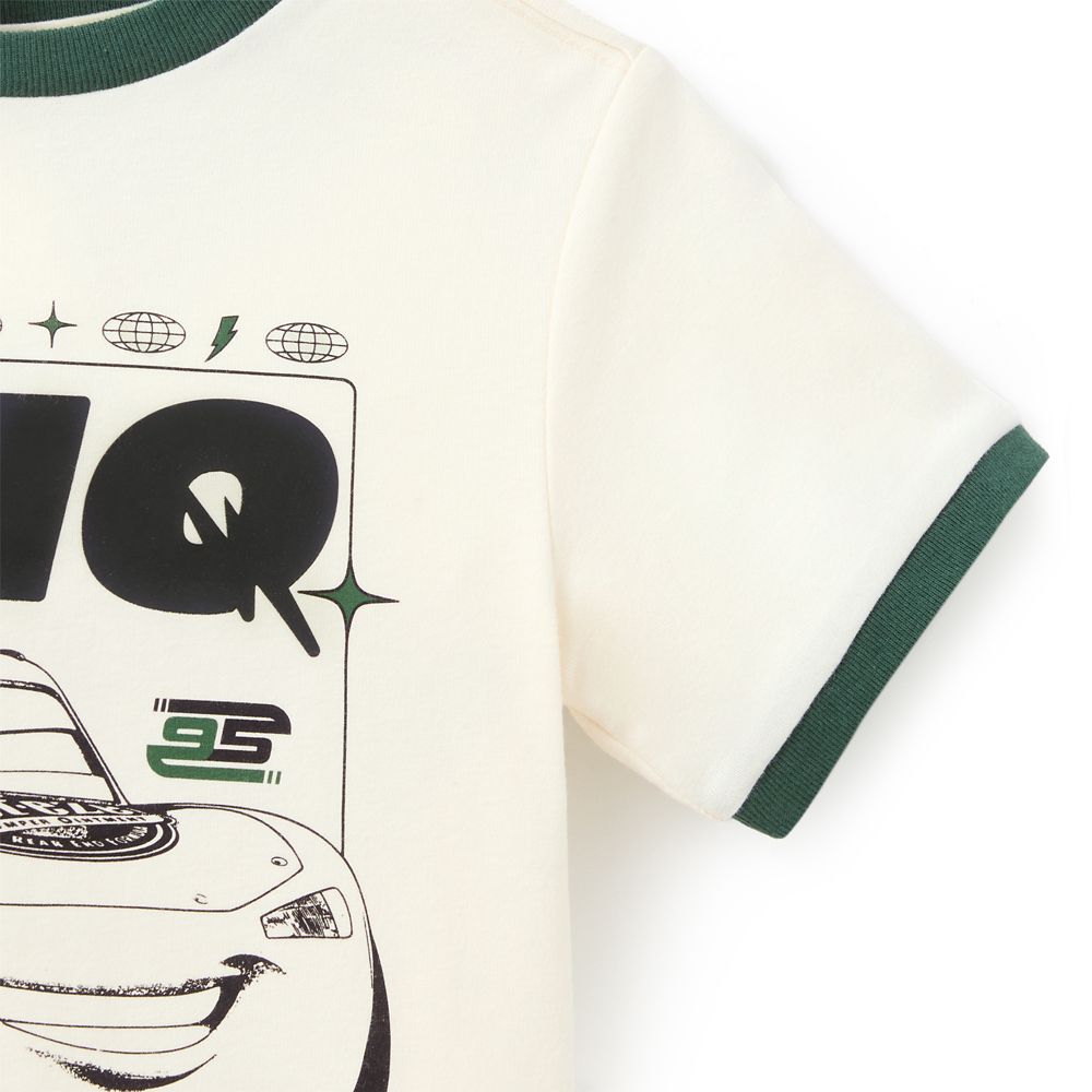 Lightning McQueen Ringer T-Shirt for Kids &ndash; Cars