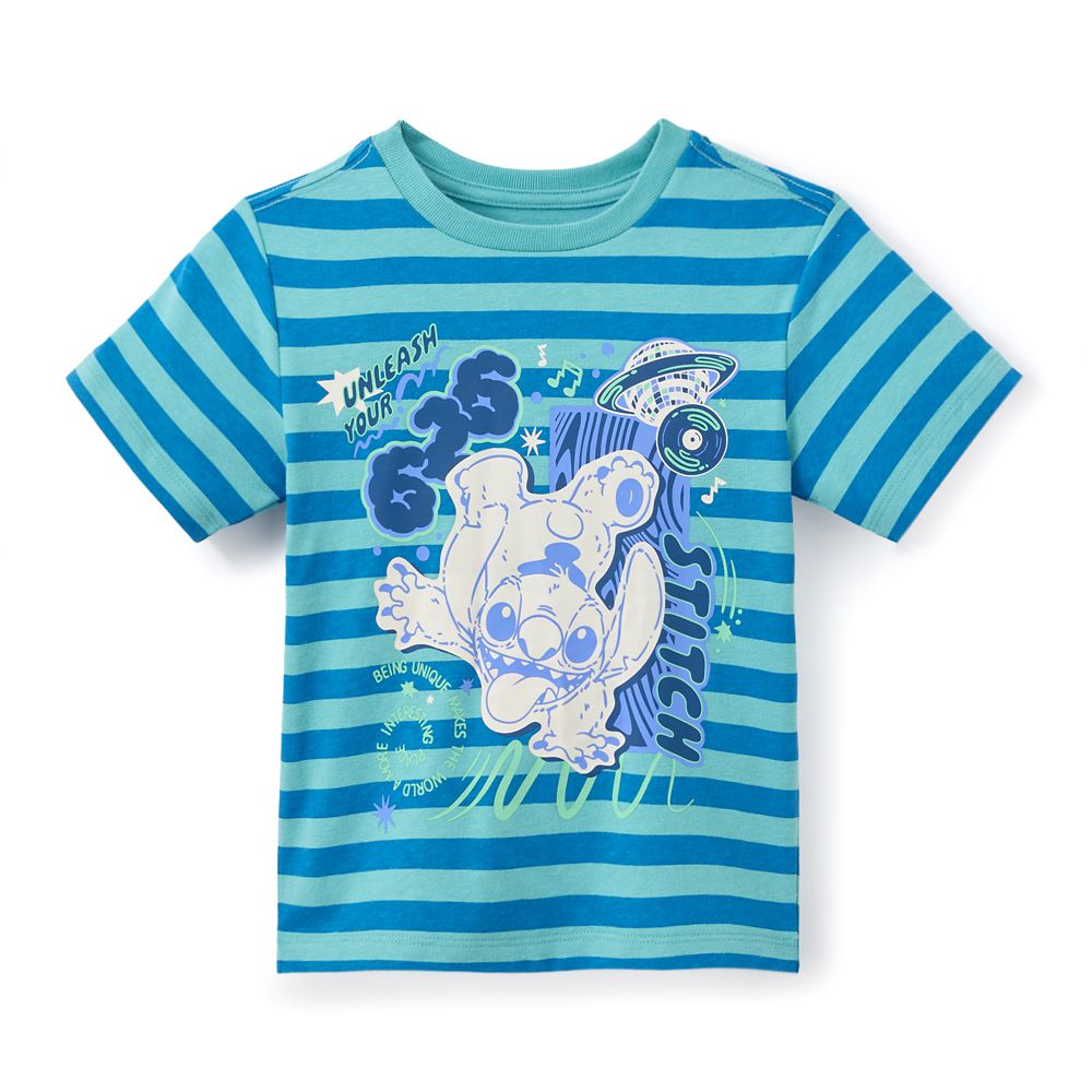 Stitch Striped T-Shirt for Kids &ndash; Lilo & Stitch